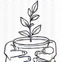 Icona di supporto continuo